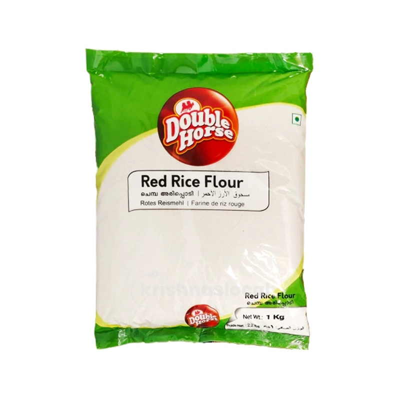 Double Horse Chemba Rice Powder (Red RIice Flour) 1Kg